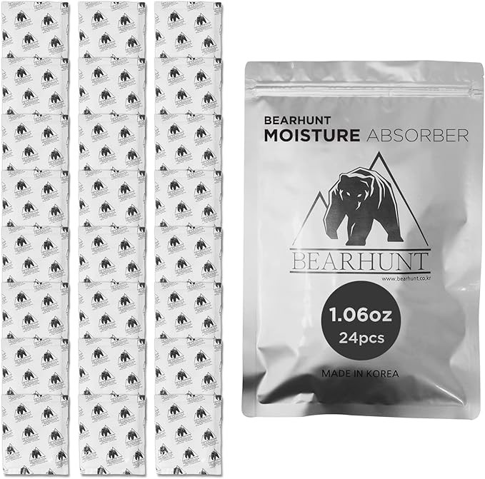 BEARHUNT Moisture Absorber Deodorant - Shoes, Closet, Tent etc. (1.06oz X 24pcs)