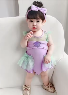 Baby Girl Romper Suit Jumpsuit Headband Newborn Girl Princess Dress Baby Snow White Cinderella Mermaid Jumpsuit 3-18 Months