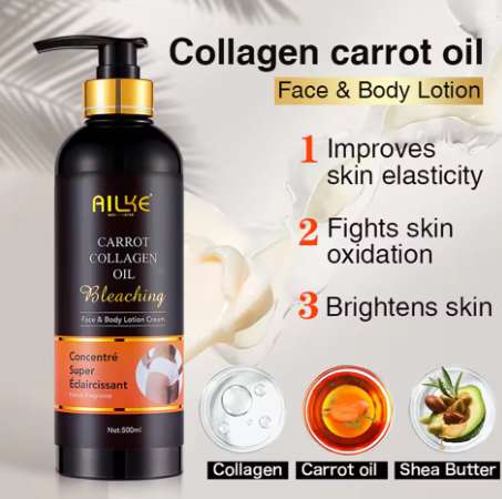 AILKE Collagen Skin Care, Whiten Skin, Remove Dark Spots, Stains, Get Radiant and Flawless Skin With Natural Ingredients
